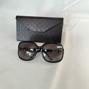 Gucci black sunglasses
